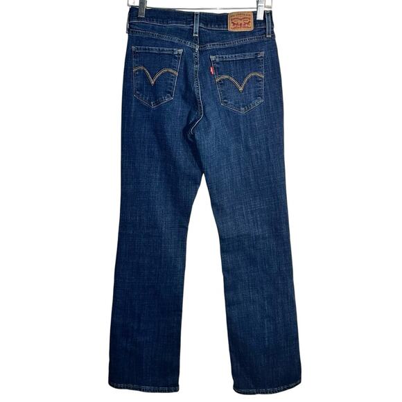 Levi’s Classic Bootcut Jeans Women’s Size 4M Mid Rise Stretch Denim - Picture 3 of 7